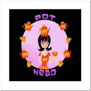 Pot Head (coffee that is) Posters and Art